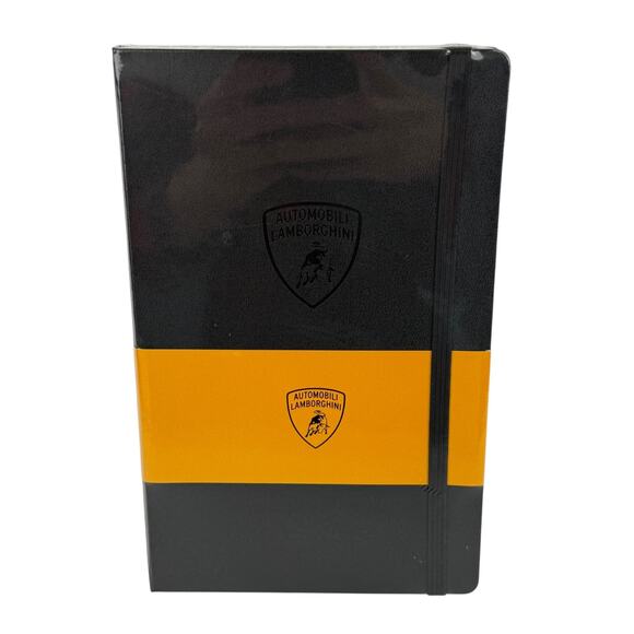 Lamborghini Moleskine Embossed Notebook Diary Sealed 240 Pages - Picture 1 of 7